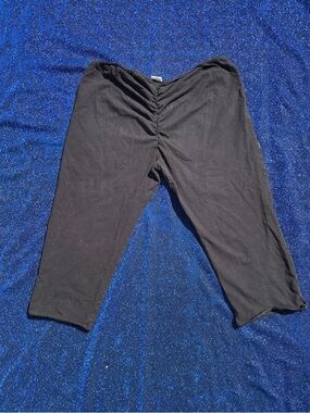 Black Cropped Pants